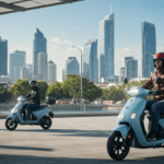 How far can an electric scooter go in 2025