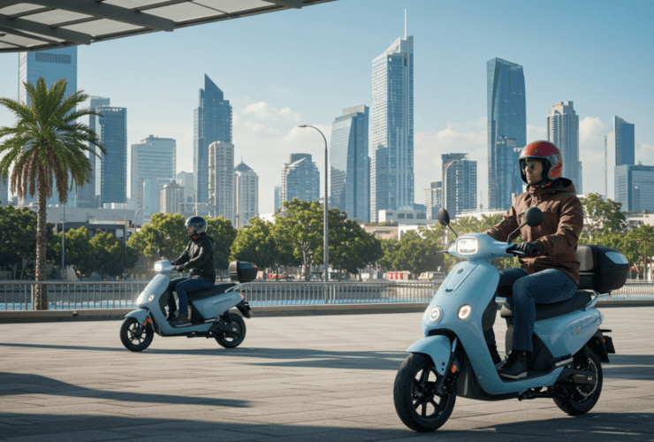 How far can an electric scooter go in 2025