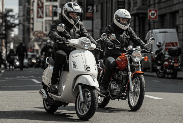 Scooter vs. motorcycle: Which is better for cities?