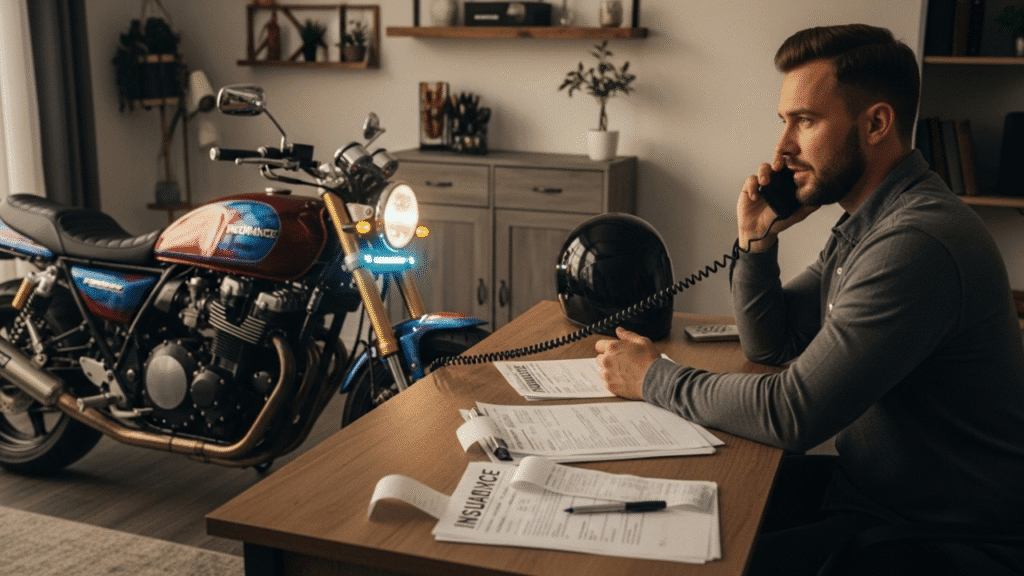Insurance and Custom Bikes Talk to Your Agent